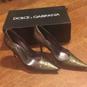 Dolce \u0026 Gabbana | Shoes | Dolce Gabbans Pumps Vero Cuoio Italy | Poshmark
